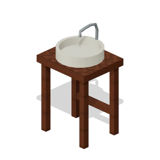 Wash Basin (Water Collection and Purification)