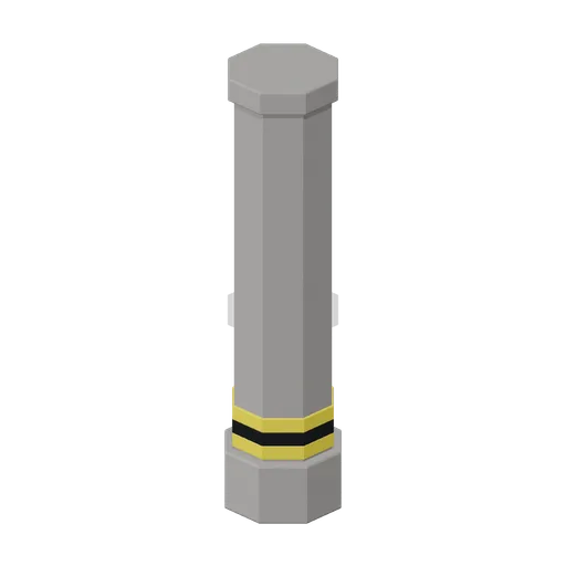 Concrete Corner Column (Battle Royale Town and Airfield)