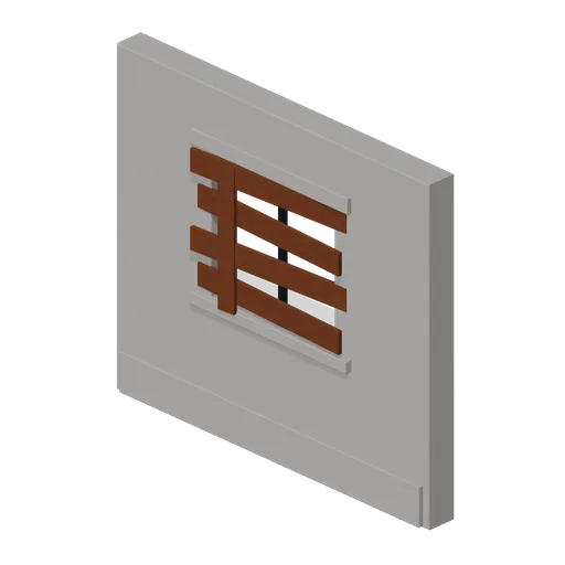 Boarded Window Wall Bay (Battle Royale Town and Airfield)
