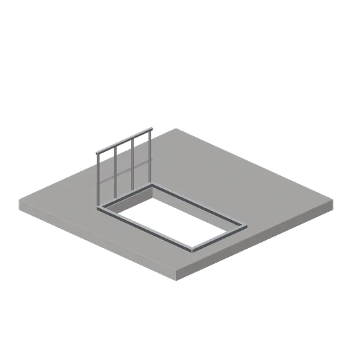 Floor Slab With Stair Opening (Battle Royale Town and Airfield)
