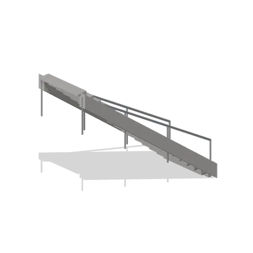 Internal Stair Flight 3.5 m (Battle Royale Town and Airfield)