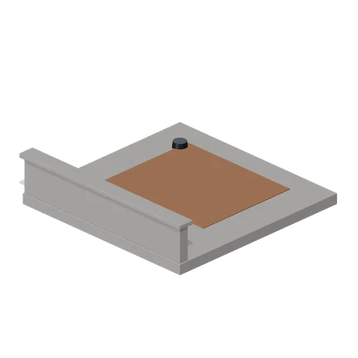 Flat Roof Slab With Parapet (Battle Royale Town and Airfield)
