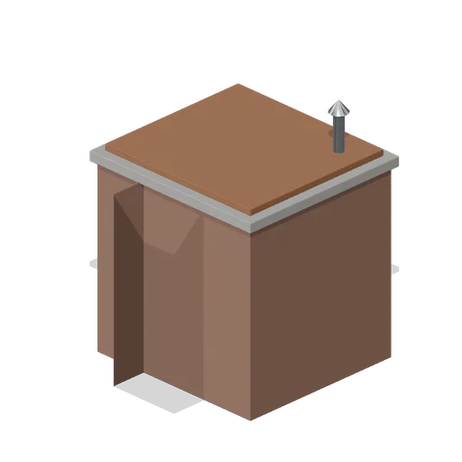 Rooftop Access Hut (Battle Royale Town and Airfield)