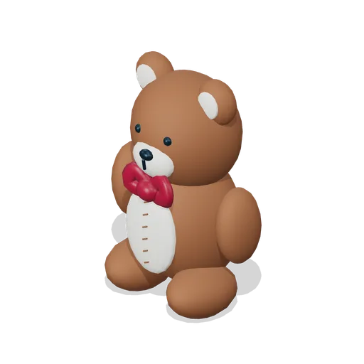 Stitched Teddy Bear (Storybook Christmas Market)