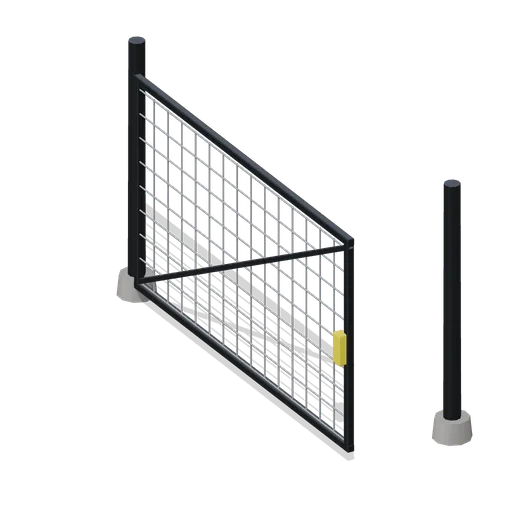 Chain Link Gate Bay 4 m (Battle Royale Town and Airfield)