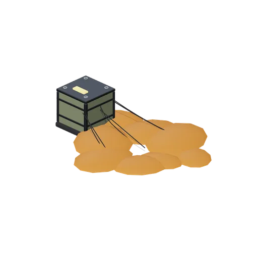 Landed Supply Drop (Battle Royale Town and Airfield)
