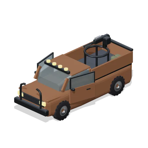 Technical Pickup (Battle Royale Town and Airfield)