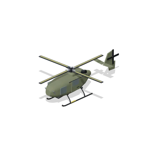 Light Utility Helicopter (Battle Royale Town and Airfield)