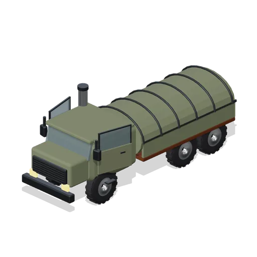 Cargo Truck With Canvas Back (Battle Royale Town and Airfield)