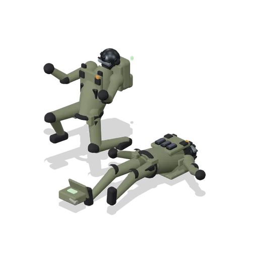 Operator Reviving A Teammate (Battle Royale Town and Airfield)