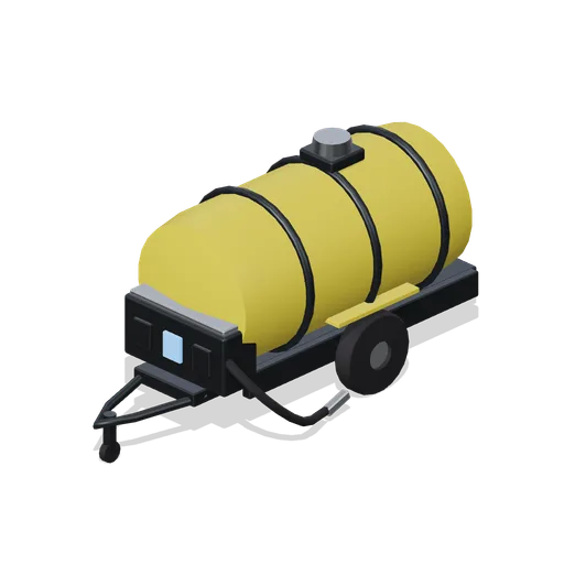 Fuel Bowser Trailer (Battle Royale Town and Airfield)