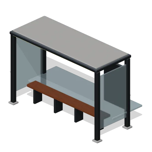 Bus Shelter (Battle Royale Town and Airfield)