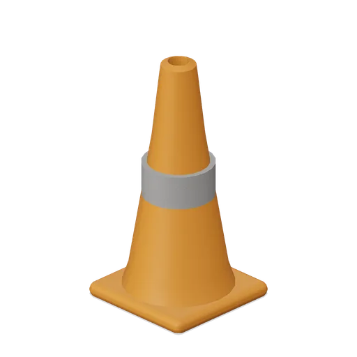 Traffic Cone (Battle Royale Town and Airfield)