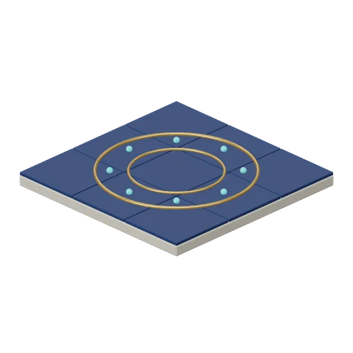 Celestial Mosaic Floor (Arcane Academy and Spell Trials)