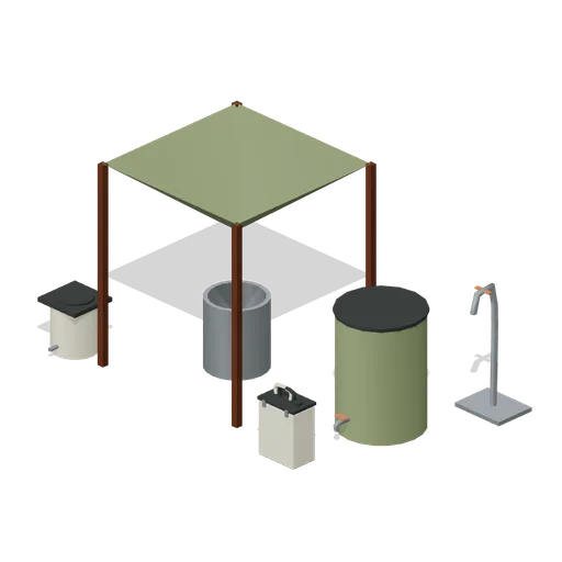 Rainwater Camp (Water Collection and Purification)