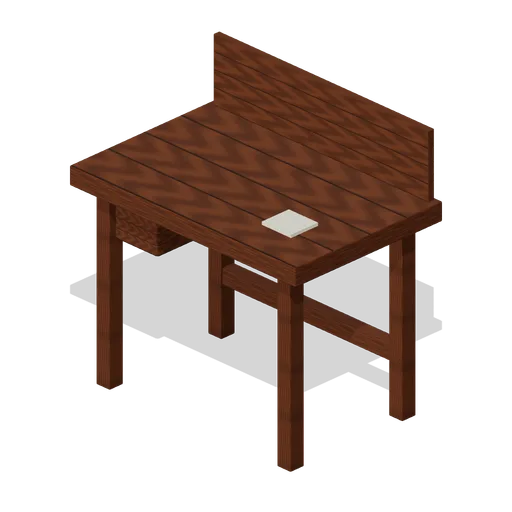 Rough Study Desk (Research and Crafting Progression)
