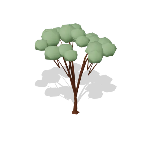 Oak Tree Mature (Dense Temperate Forest Flora)