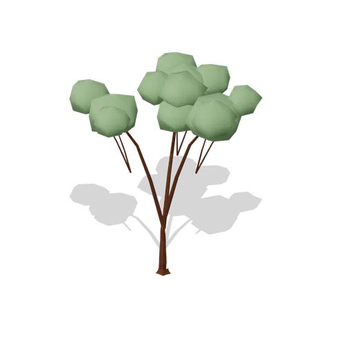 Oak Tree Young (Dense Temperate Forest Flora)