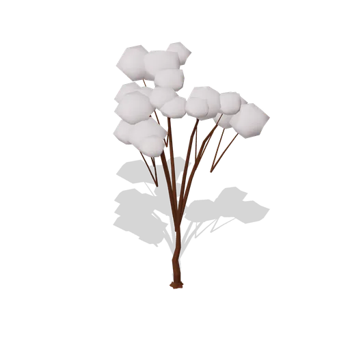 Wild Cherry In Blossom (Dense Temperate Forest Flora)