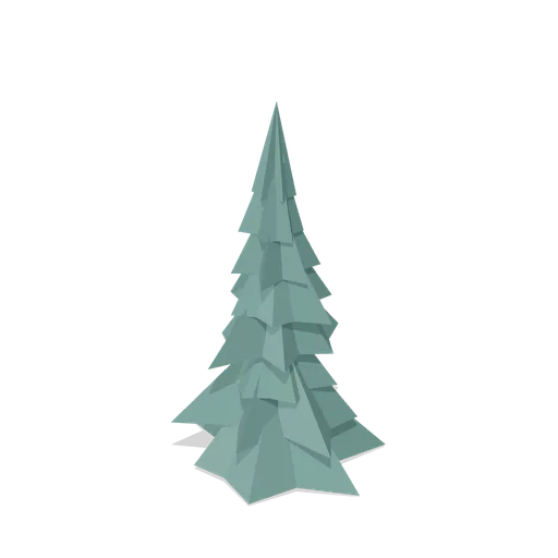 Silver Fir Young (Dense Temperate Forest Flora)