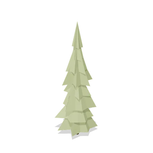 European Larch Young (Dense Temperate Forest Flora)