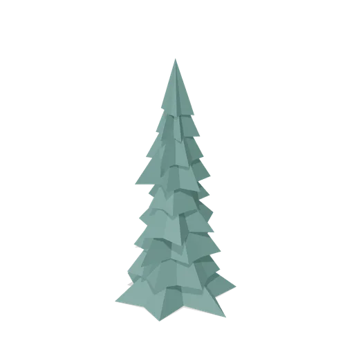 Juniper Bush (Dense Temperate Forest Flora)