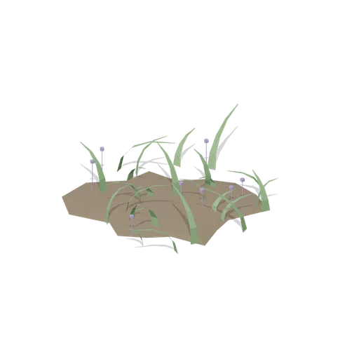 Bluebell Patch (Dense Temperate Forest Flora)