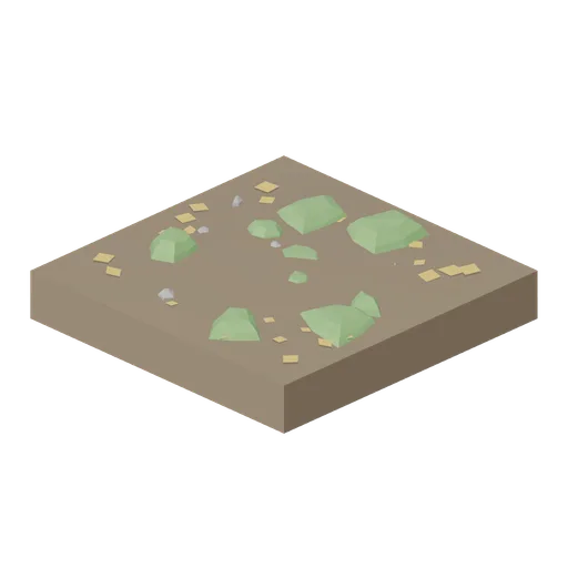Forest Floor Tile Mixed (Dense Temperate Forest Flora)