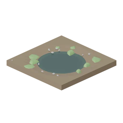 Small Pond (Dense Temperate Forest Flora)