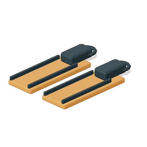 Dive Fin Pair (Diving and Underwater Salvage)