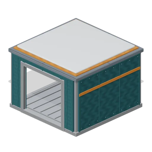 Habitat Module Corner (Arctic Station FPS Kit)