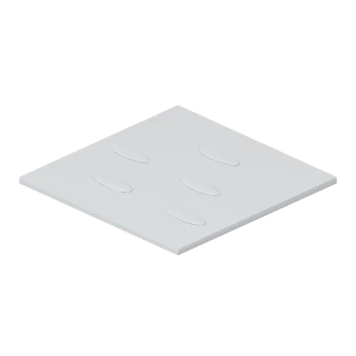 Snow Ground Tile (Arctic Station FPS Kit)