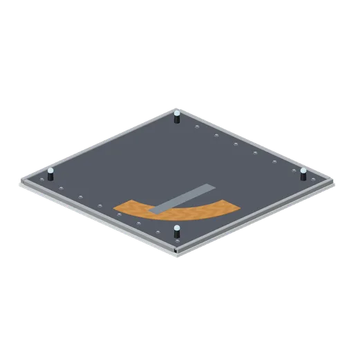 Helipad Tile (Arctic Station FPS Kit)