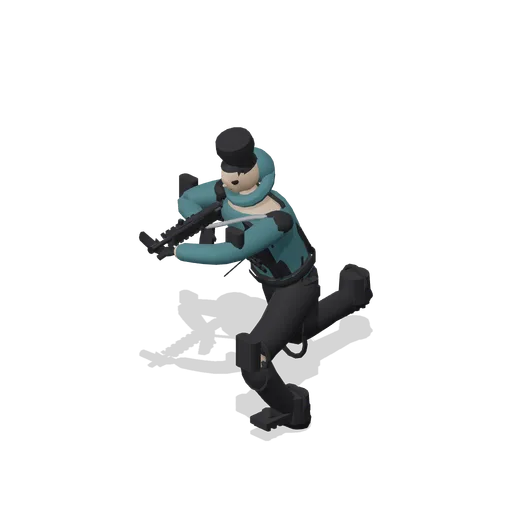 Attacker Medium Operator Advancing (Arctic Station FPS Kit)