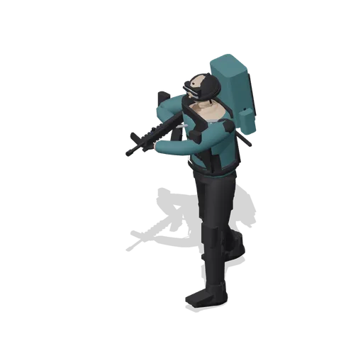 Attacker Heavy Trooper Aiming (Arctic Station FPS Kit)