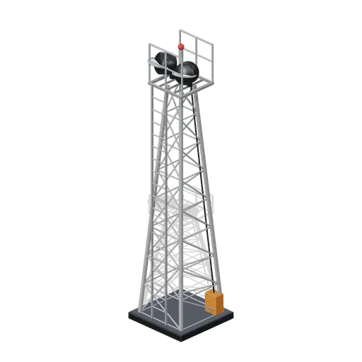 Spotlight Tower (Arctic Station FPS Kit)