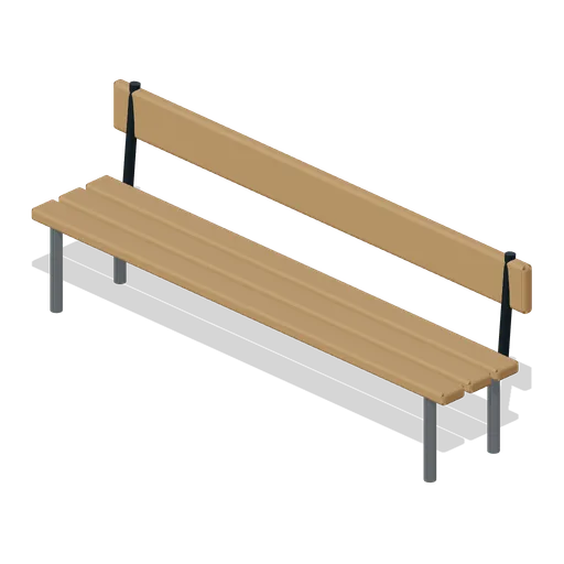 Team Bench (Basketball Club and Street Courts)