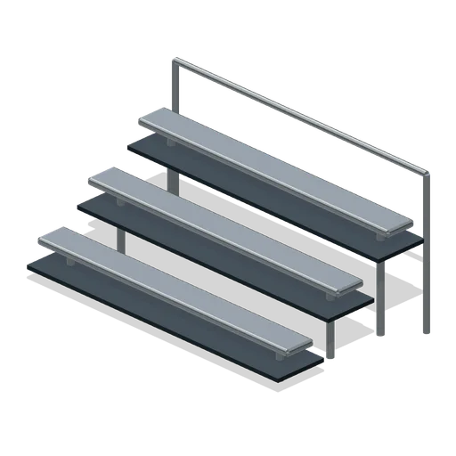 Bleacher Section (Basketball Club and Street Courts)