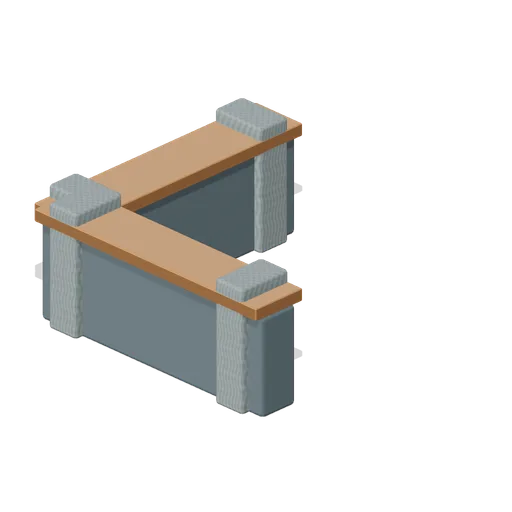 Parapet corner (Dwarven Runeforge Dungeon)