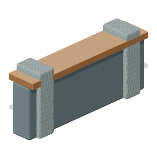 Carved parapet straight (Dwarven Runeforge Dungeon)