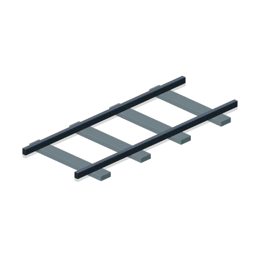 Ore trolley track straight (Dwarven Runeforge Dungeon)