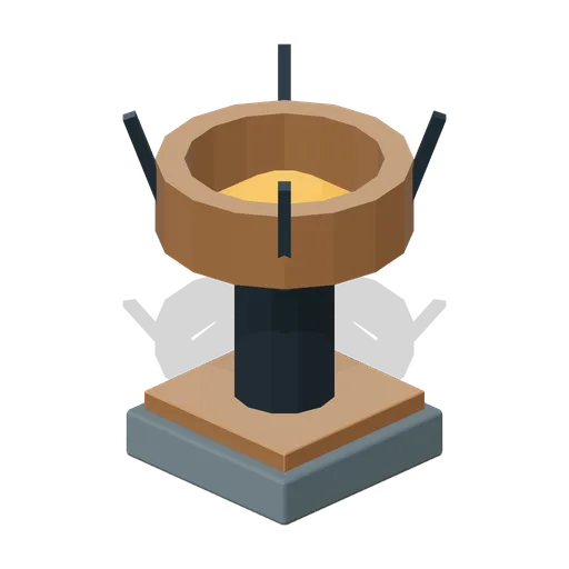 Amber heat brazier (Dwarven Runeforge Dungeon)