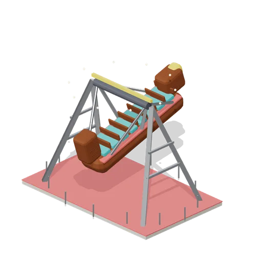 Swinging Pirate Ship (Theme Park Rides and Coasters)