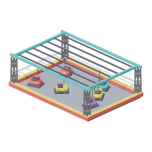 Bumper Car Arena (Theme Park Rides and Coasters)