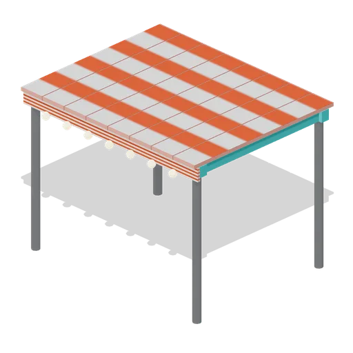 Queue Canopy Bay (Theme Park Rides and Coasters)