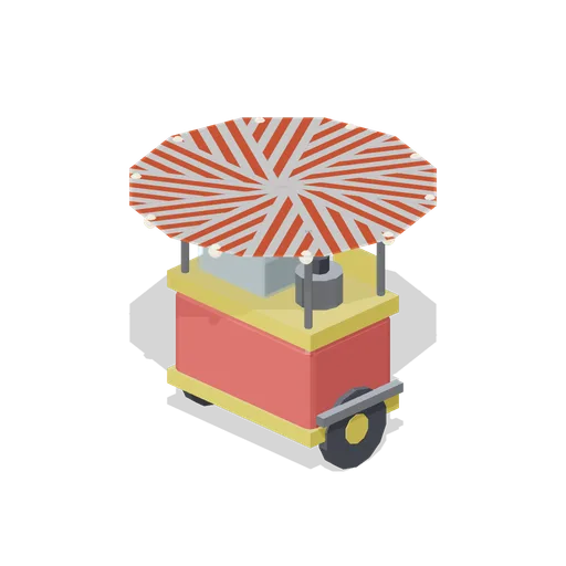 Popcorn Cart (Theme Park Rides and Coasters)