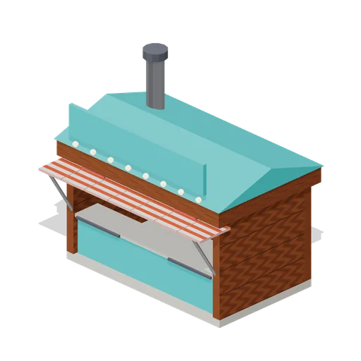 Burger Shack (Theme Park Rides and Coasters)