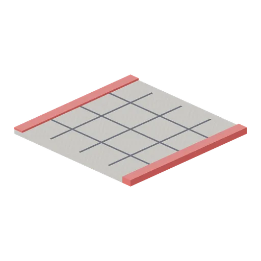 Park Path Tile Straight (Theme Park Rides and Coasters)