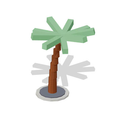 Park Palm Tree (Theme Park Rides and Coasters)