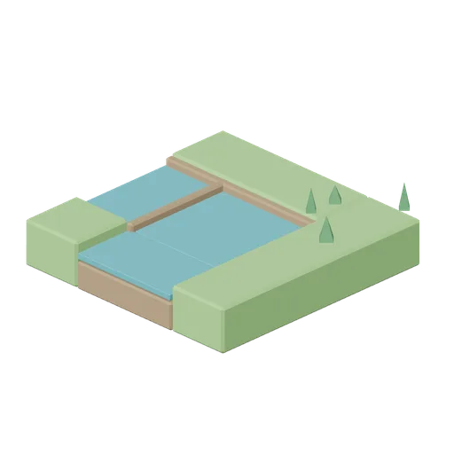 River Bend Tile (Medieval MMO Starter Realm)